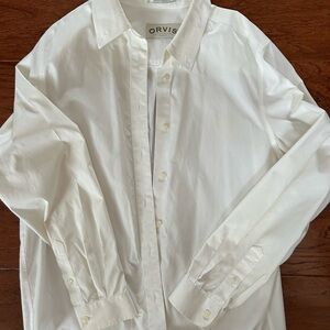 Orvis Men's Classic Ivory Dress Shirt